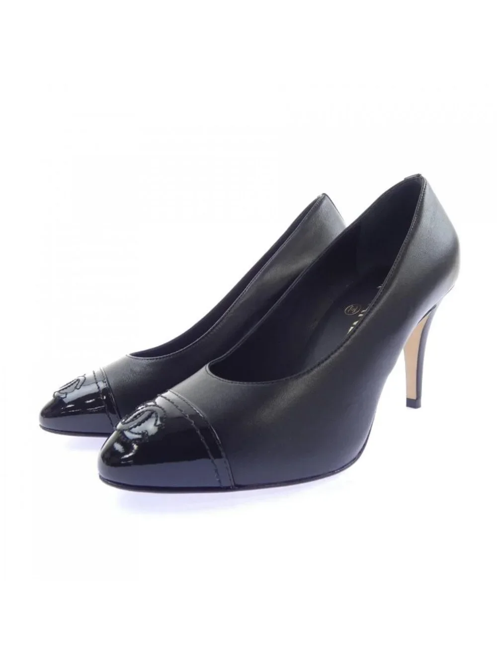 Chanel Pump Heel Black